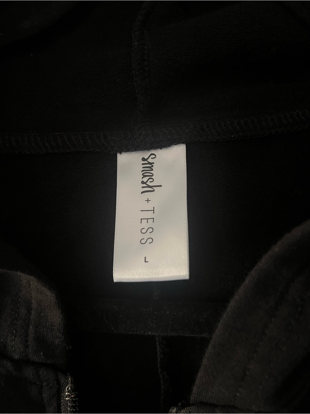 Smash + Tess Maybe Malibu Romper Zipper Black - Picture 6 of 7